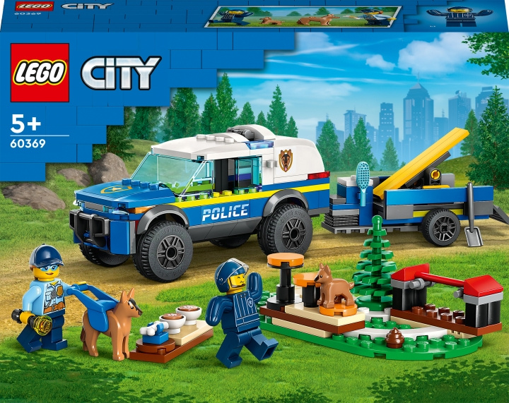 LEGO City Police 60369 - Siirrettävä poliisikoirien koulutusrata ryhmässä LELUT, TUOTTEET LAPSILLE JA VAUVOILLE / Leikkikalut, Askartelu &Pelit / Rakennuslelut / Lego @ TP E-commerce Nordic AB (C32772)