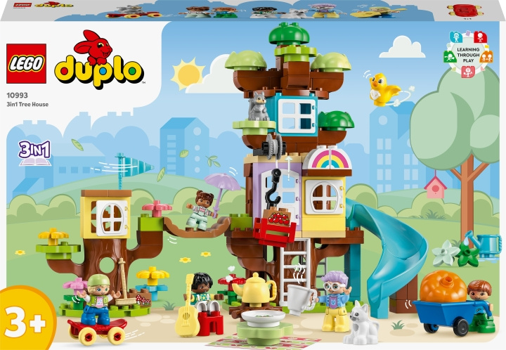 LEGO DUPLO Town 10993 - 3-in-1 Puumaja ryhmässä LELUT, TUOTTEET LAPSILLE JA VAUVOILLE / Leikkikalut, Askartelu &Pelit / Rakennuslelut / Lego @ TP E-commerce Nordic AB (C32786)