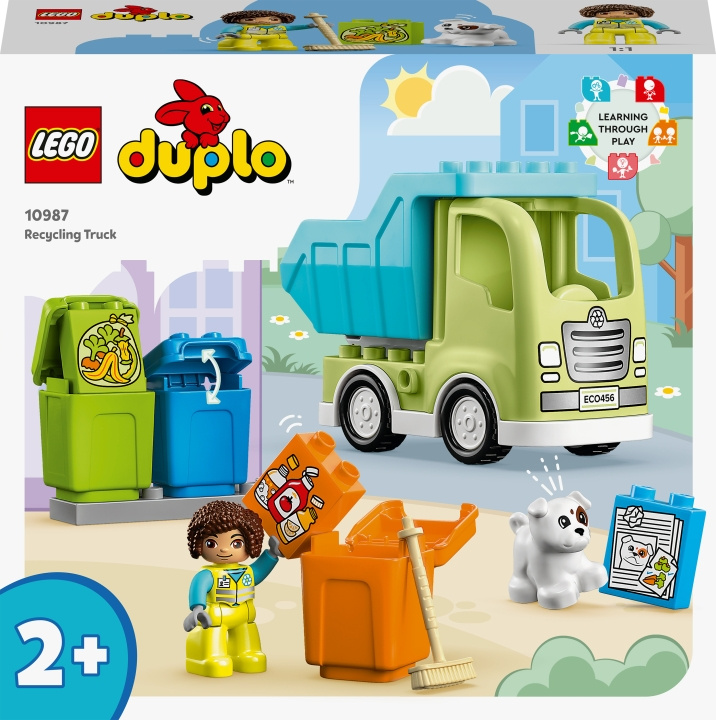 LEGO DUPLO Town 10987 - Kierrätyskuorma-auto ryhmässä LELUT, TUOTTEET LAPSILLE JA VAUVOILLE / Leikkikalut, Askartelu &Pelit / Rakennuslelut / Lego @ TP E-commerce Nordic AB (C32787)