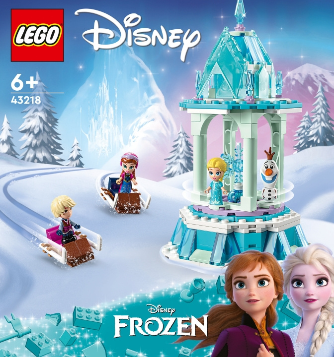 LEGO Disney Princess 43218 - Annan ja Elsan taikakaruselli ryhmässä LELUT, TUOTTEET LAPSILLE JA VAUVOILLE / Leikkikalut, Askartelu &Pelit / Rakennuslelut / Lego @ TP E-commerce Nordic AB (C32788)
