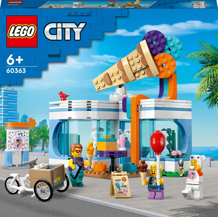 LEGO City My City 60363 - Jäätelökioski ryhmässä LELUT, TUOTTEET LAPSILLE JA VAUVOILLE / Leikkikalut, Askartelu &Pelit / Rakennuslelut / Lego @ TP E-commerce Nordic AB (C32799)