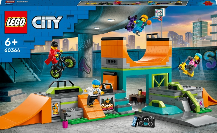 LEGO City My City 60364 - Skeittipuisto ryhmässä LELUT, TUOTTEET LAPSILLE JA VAUVOILLE / Leikkikalut, Askartelu &Pelit / Rakennuslelut / Lego @ TP E-commerce Nordic AB (C32800)