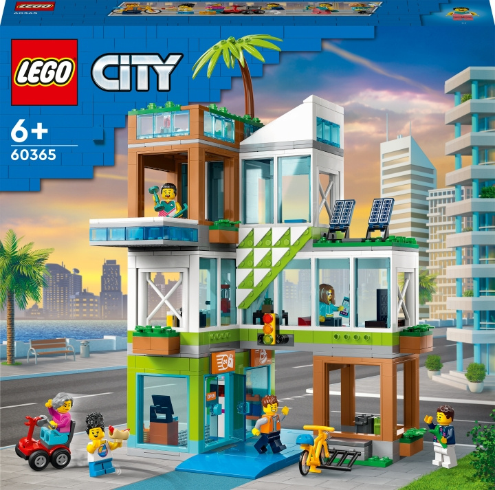 LEGO City My City 60365 - Kerrostalo ryhmässä LELUT, TUOTTEET LAPSILLE JA VAUVOILLE / Leikkikalut, Askartelu &Pelit / Rakennuslelut / Lego @ TP E-commerce Nordic AB (C32801)