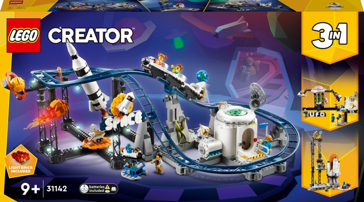 LEGO Creator 31142 - Avaruusvuoristorata ryhmässä LELUT, TUOTTEET LAPSILLE JA VAUVOILLE / Leikkikalut, Askartelu &Pelit / Rakennuslelut / Lego @ TP E-commerce Nordic AB (C32805)