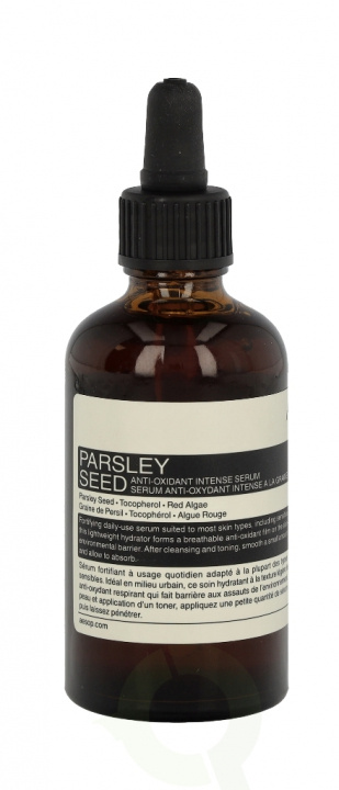 Aesop Parsley Seed Anti-Oxidant Intense Serum carton @ 1 piece x 60 ml ryhmässä KAUNEUS JA TERVEYS / Ihonhoito / Kasvot / Seerumit iholle @ TP E-commerce Nordic AB (C33006)