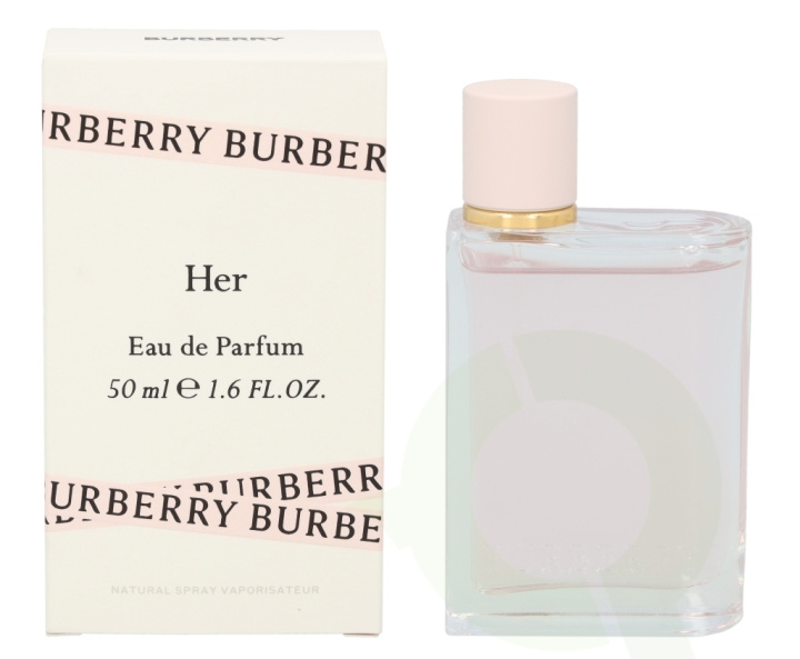 Burberry Her Edp Spray carton @ 1 bottle x 50 ml ryhmässä KAUNEUS JA TERVEYS / Tuoksut & Parfyymit / Parfyymit / Naisten Tuoksut @ TP E-commerce Nordic AB (C33070)