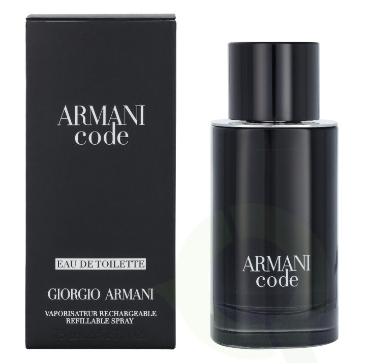 Armani Code Pour Homme Edt Spray carton @ 1 bottle x 75 ml ryhmässä KAUNEUS JA TERVEYS / Tuoksut & Parfyymit / Parfyymit / Miesten Tuoksut @ TP E-commerce Nordic AB (C33087)