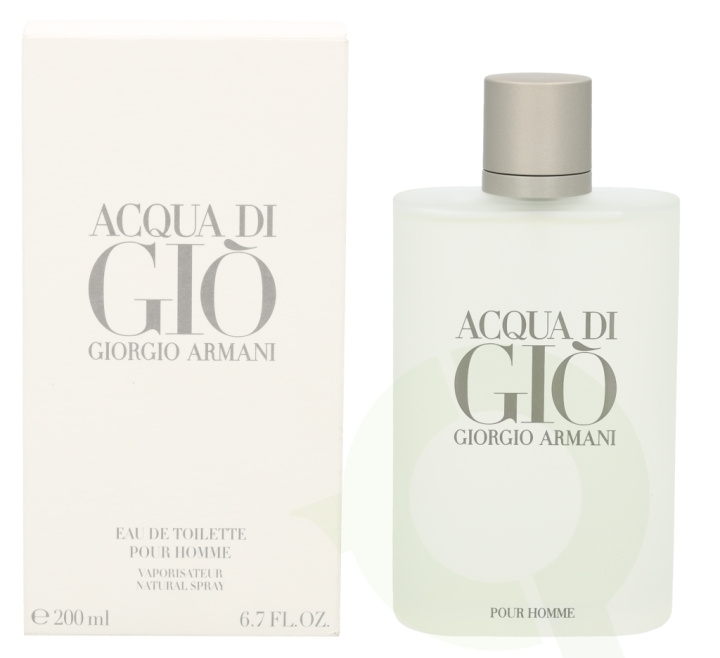 Armani Acqua Di Gio Pour Homme Edt Spray carton @ 1 bottle x 200 ml ryhmässä KAUNEUS JA TERVEYS / Tuoksut & Parfyymit / Parfyymit / Miesten Tuoksut @ TP E-commerce Nordic AB (C33094)
