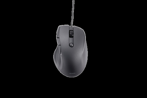 Deltaco Silent Wired Office mouse 5 buttons, 600-1200 DPI, black ryhmässä TIETOKOONET & TARVIKKEET / Hiiret & Näppäimistöt / Hiiret / Langalliset @ TP E-commerce Nordic AB (C33234)