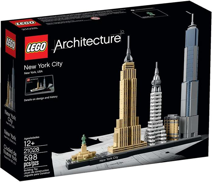 LEGO Architecture 21028 - New York City ryhmässä LELUT, TUOTTEET LAPSILLE JA VAUVOILLE / Leikkikalut, Askartelu &Pelit / Rakennuslelut / Lego @ TP E-commerce Nordic AB (C33293)