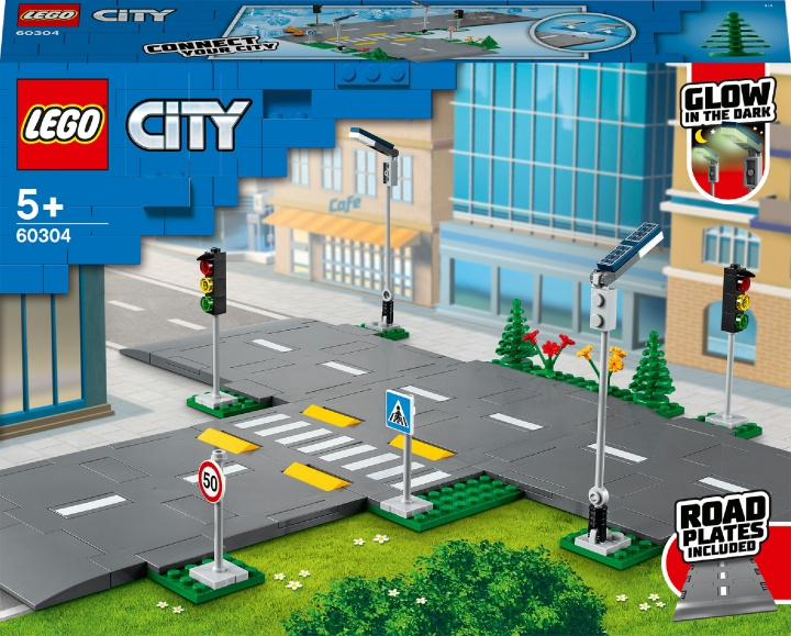 LEGO City Town 60304 - Tierakennuslevyt ryhmässä LELUT, TUOTTEET LAPSILLE JA VAUVOILLE / Leikkikalut, Askartelu &Pelit / Rakennuslelut / Lego @ TP E-commerce Nordic AB (C33301)