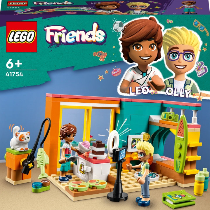 LEGO Friends 41754 - Leon huone ryhmässä LELUT, TUOTTEET LAPSILLE JA VAUVOILLE / Leikkikalut, Askartelu &Pelit / Rakennuslelut / Lego @ TP E-commerce Nordic AB (C33368)