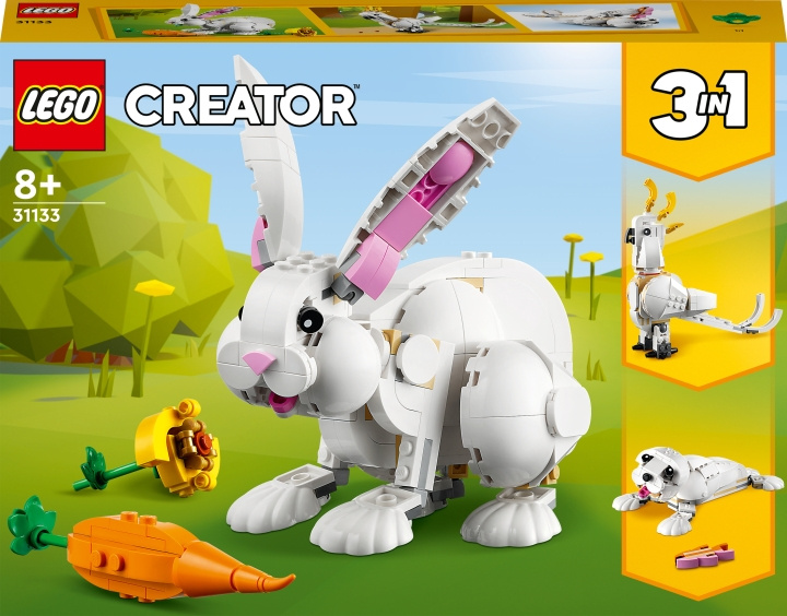 LEGO Creator 31133 - Valkoinen kani ryhmässä LELUT, TUOTTEET LAPSILLE JA VAUVOILLE / Leikkikalut, Askartelu &Pelit / Rakennuslelut / Lego @ TP E-commerce Nordic AB (C33371)