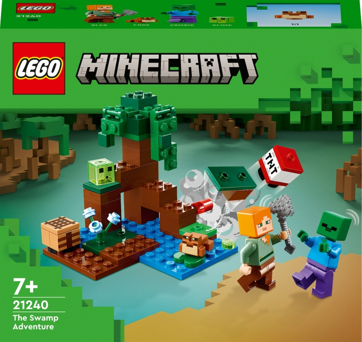 LEGO Minecraft 21240 - Suoseikkailu ryhmässä LELUT, TUOTTEET LAPSILLE JA VAUVOILLE / Leikkikalut, Askartelu &Pelit / Rakennuslelut / Lego @ TP E-commerce Nordic AB (C33372)