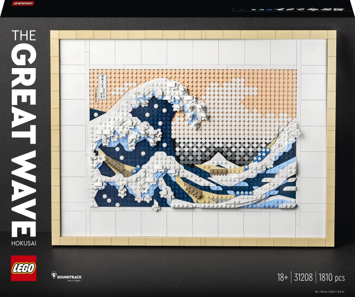 LEGO ART 31208 - Hokusai – Suuri aalto ryhmässä LELUT, TUOTTEET LAPSILLE JA VAUVOILLE / Leikkikalut, Askartelu &Pelit / Rakennuslelut / Lego @ TP E-commerce Nordic AB (C33373)