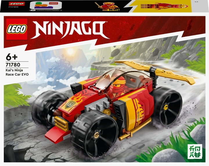 LEGO Ninjago 71780 - Kain ninjakilpa-auto EVO ryhmässä LELUT, TUOTTEET LAPSILLE JA VAUVOILLE / Leikkikalut, Askartelu &Pelit / Rakennuslelut / Lego @ TP E-commerce Nordic AB (C33374)