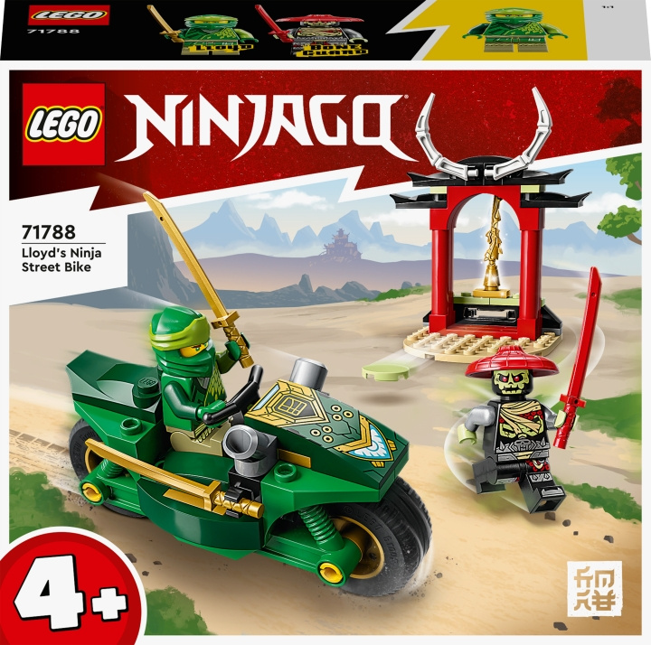 LEGO Ninjago 71788 - Lloydin ninjamoottoripyörä ryhmässä LELUT, TUOTTEET LAPSILLE JA VAUVOILLE / Leikkikalut, Askartelu &Pelit / Rakennuslelut / Lego @ TP E-commerce Nordic AB (C33378)