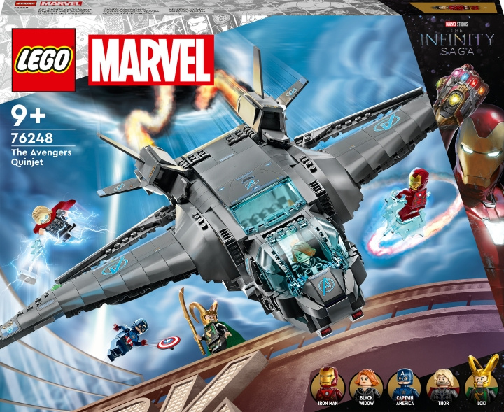 LEGO Marvel Super Heroes 76248 - Avengersin Quinjet ryhmässä LELUT, TUOTTEET LAPSILLE JA VAUVOILLE / Leikkikalut, Askartelu &Pelit / Rakennuslelut / Lego @ TP E-commerce Nordic AB (C33383)