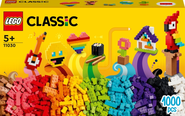 LEGO Classic 11030 - Paljon palikoita ryhmässä LELUT, TUOTTEET LAPSILLE JA VAUVOILLE / Leikkikalut, Askartelu &Pelit / Rakennuslelut / Lego @ TP E-commerce Nordic AB (C33392)
