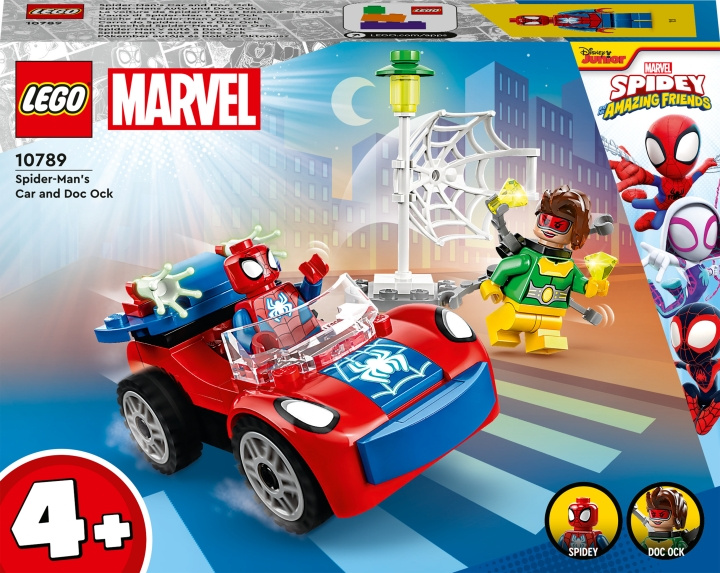LEGO Super Heroes Spidey 10789 - Spider-Manin auto ja Tohtori Mustekala ryhmässä LELUT, TUOTTEET LAPSILLE JA VAUVOILLE / Leikkikalut, Askartelu &Pelit / Rakennuslelut / Lego @ TP E-commerce Nordic AB (C33393)