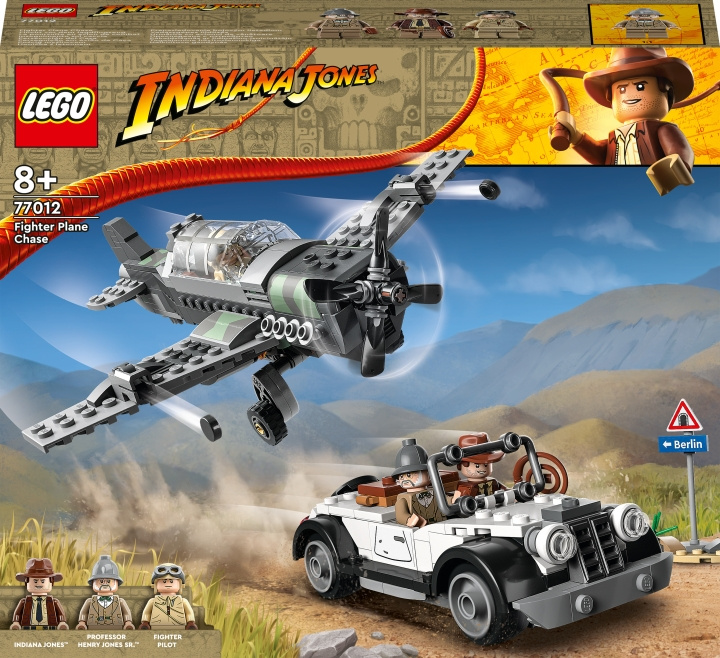 LEGO Indiana Jones 77012 - Hävittäjälentokoneen hyökkäys ryhmässä LELUT, TUOTTEET LAPSILLE JA VAUVOILLE / Leikkikalut, Askartelu &Pelit / Rakennuslelut / Lego @ TP E-commerce Nordic AB (C33405)