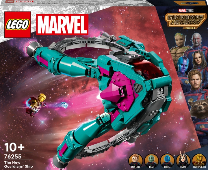 LEGO Super Heroes 76255 - Uusi Vartijoiden alus ryhmässä LELUT, TUOTTEET LAPSILLE JA VAUVOILLE / Leikkikalut, Askartelu &Pelit / Rakennuslelut / Lego @ TP E-commerce Nordic AB (C33410)