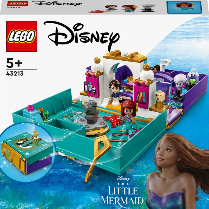 LEGO Disney Princess 43213 - Pienen merenneidon satukirja ryhmässä LELUT, TUOTTEET LAPSILLE JA VAUVOILLE / Leikkikalut, Askartelu &Pelit / Rakennuslelut / Lego @ TP E-commerce Nordic AB (C33411)