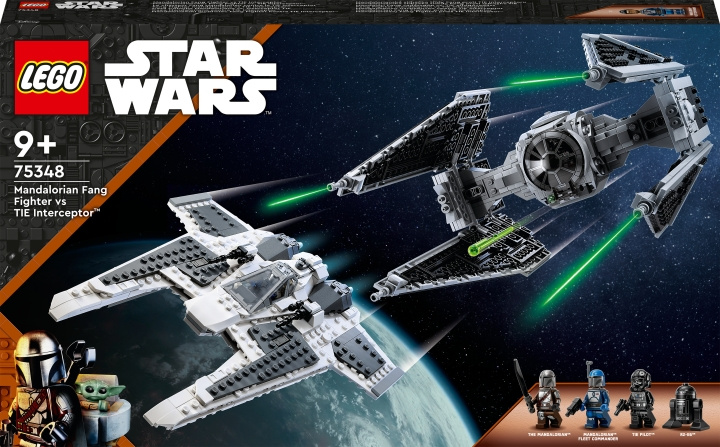 LEGO Star Wars 75348 - Mandalorialainen Fang-hävittäjä vs. TIE-torjuntahävittäjä ryhmässä LELUT, TUOTTEET LAPSILLE JA VAUVOILLE / Leikkikalut, Askartelu &Pelit / Rakennuslelut / Lego @ TP E-commerce Nordic AB (C33413)