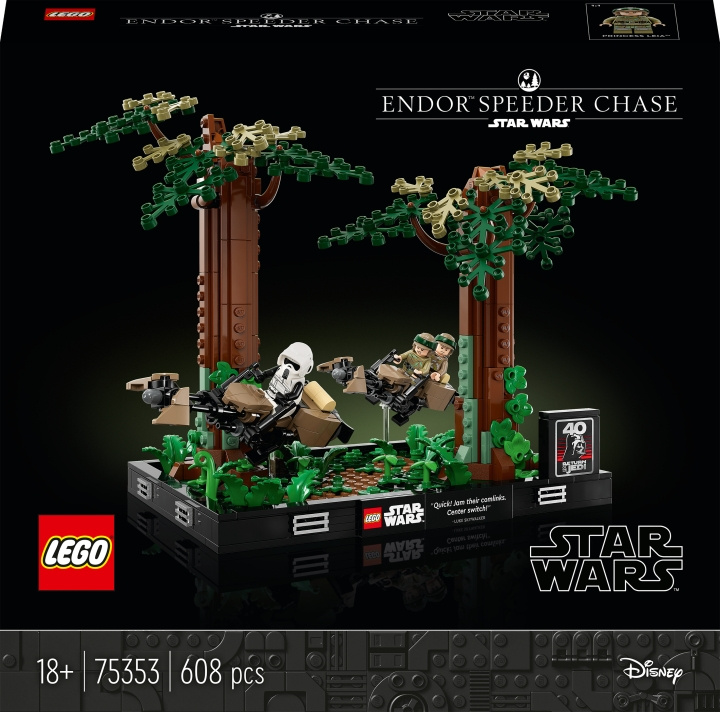 LEGO Star Wars 75353 - Kiiturien takaa-ajo Endorilla™ ryhmässä LELUT, TUOTTEET LAPSILLE JA VAUVOILLE / Leikkikalut, Askartelu &Pelit / Rakennuslelut / Lego @ TP E-commerce Nordic AB (C33415)