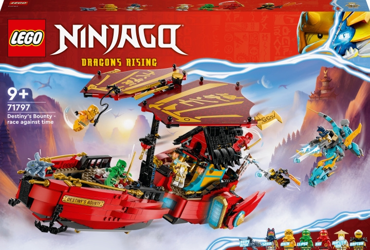 LEGO Ninjago 71797 - Kohtalon alus – kilpailu aikaa vastaan ryhmässä LELUT, TUOTTEET LAPSILLE JA VAUVOILLE / Leikkikalut, Askartelu &Pelit / Rakennuslelut / Lego @ TP E-commerce Nordic AB (C33440)
