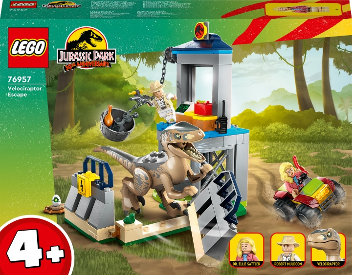 LEGO Jurassic World 76957 - Velociraptorin pako ryhmässä LELUT, TUOTTEET LAPSILLE JA VAUVOILLE / Leikkikalut, Askartelu &Pelit / Rakennuslelut / Lego @ TP E-commerce Nordic AB (C33447)