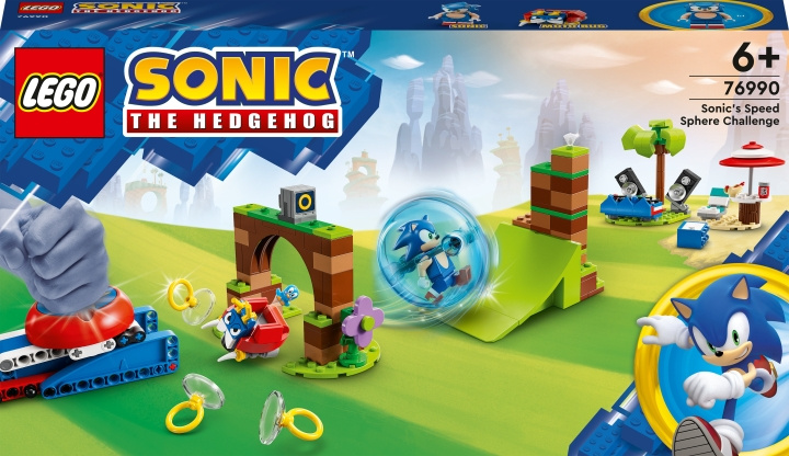 LEGO Sonic the Hedgehog 76990 - Sonicin vauhtipallohaaste ryhmässä LELUT, TUOTTEET LAPSILLE JA VAUVOILLE / Leikkikalut, Askartelu &Pelit / Rakennuslelut / Lego @ TP E-commerce Nordic AB (C33474)