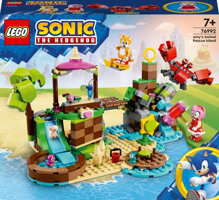 LEGO Sonic the Hedgehog 76992 - Amyn pelastettujen eläinten saari ryhmässä LELUT, TUOTTEET LAPSILLE JA VAUVOILLE / Leikkikalut, Askartelu &Pelit / Rakennuslelut / Lego @ TP E-commerce Nordic AB (C33476)