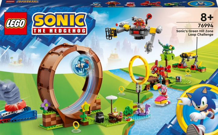 LEGO Sonic the Hedgehog 76994 - Sonicin vihreän kukkulan silmukkahaaste ryhmässä LELUT, TUOTTEET LAPSILLE JA VAUVOILLE / Leikkikalut, Askartelu &Pelit / Rakennuslelut / Lego @ TP E-commerce Nordic AB (C33478)