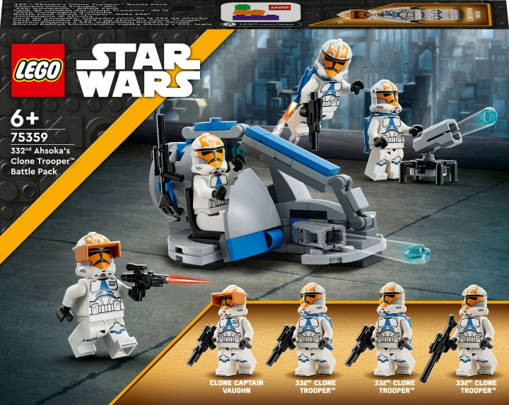 LEGO Star Wars 75359 - 332nd Ahsoka\'s Clone Trooper™ Battle Pack ryhmässä LELUT, TUOTTEET LAPSILLE JA VAUVOILLE / Leikkikalut, Askartelu &Pelit / Rakennuslelut / Lego @ TP E-commerce Nordic AB (C33479)