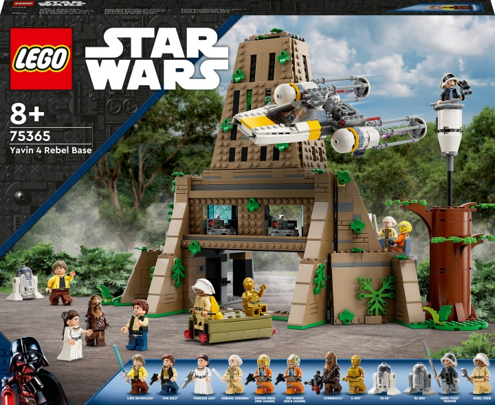 LEGO Star Wars 75365 - Kapinallisten tukikohta Yavin 4:llä ryhmässä LELUT, TUOTTEET LAPSILLE JA VAUVOILLE / Leikkikalut, Askartelu &Pelit / Rakennuslelut / Lego @ TP E-commerce Nordic AB (C33482)