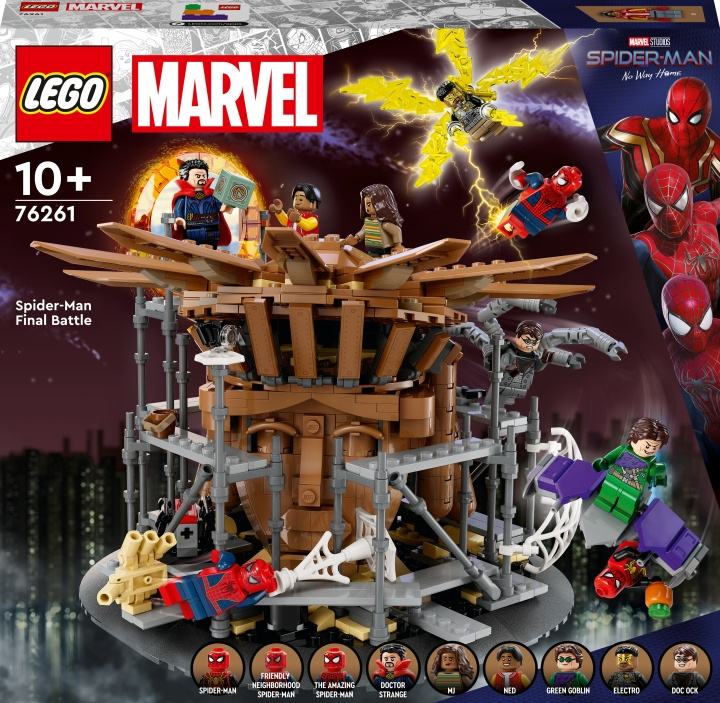 LEGO Super Heroes Marvel 76261 - Spider-Manin viimeinen taistelu ryhmässä LELUT, TUOTTEET LAPSILLE JA VAUVOILLE / Leikkikalut, Askartelu &Pelit / Rakennuslelut / Lego @ TP E-commerce Nordic AB (C33489)