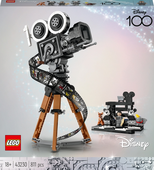 LEGO Disney Classic 43230 - Walt Disneylle omistettu kamera ryhmässä LELUT, TUOTTEET LAPSILLE JA VAUVOILLE / Leikkikalut, Askartelu &Pelit / Rakennuslelut / Lego @ TP E-commerce Nordic AB (C33505)