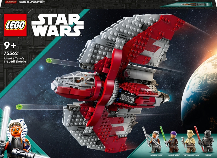 LEGO Star Wars 75362 - Ahsoka Tano\'s T-6 Jedi Shuttle ryhmässä LELUT, TUOTTEET LAPSILLE JA VAUVOILLE / Leikkikalut, Askartelu &Pelit / Rakennuslelut / Lego @ TP E-commerce Nordic AB (C33507)