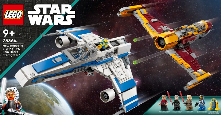 LEGO Star Wars 75364 - Uuden Tasavallan E-wing™ vs. Shin Hatin tähtihävittäjä ryhmässä LELUT, TUOTTEET LAPSILLE JA VAUVOILLE / Leikkikalut, Askartelu &Pelit / Rakennuslelut / Lego @ TP E-commerce Nordic AB (C33508)