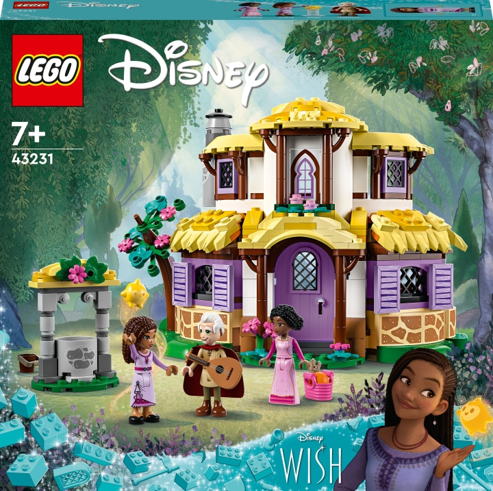 LEGO Disney Princess 43231 - Ashan mökki ryhmässä LELUT, TUOTTEET LAPSILLE JA VAUVOILLE / Leikkikalut, Askartelu &Pelit / Rakennuslelut / Lego @ TP E-commerce Nordic AB (C33511)