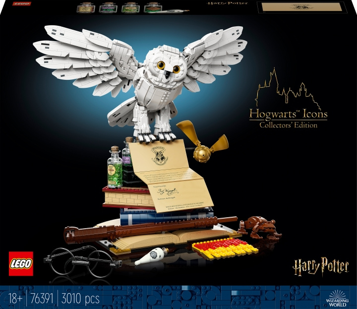 LEGO Harry Potter 76391 - Tylypahkan symbolit – keräilyversio ryhmässä LELUT, TUOTTEET LAPSILLE JA VAUVOILLE / Leikkikalut, Askartelu &Pelit / Rakennuslelut / Lego @ TP E-commerce Nordic AB (C33563)