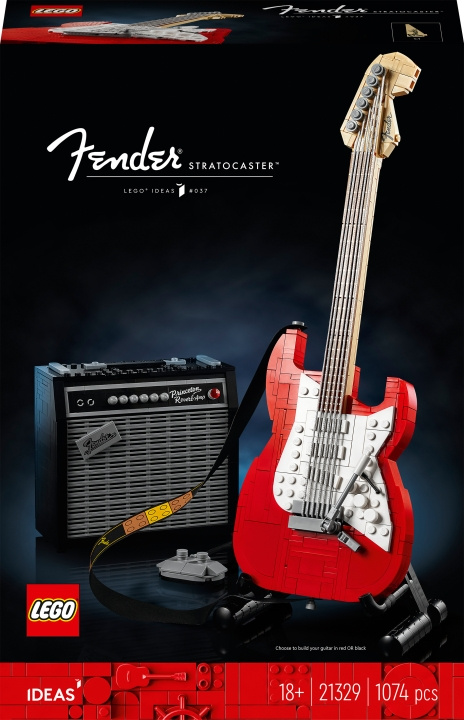 Lego Ideat 21329 - Fender Stratocaster ryhmässä LELUT, TUOTTEET LAPSILLE JA VAUVOILLE / Leikkikalut, Askartelu &Pelit / Rakennuslelut / Lego @ TP E-commerce Nordic AB (C33566)