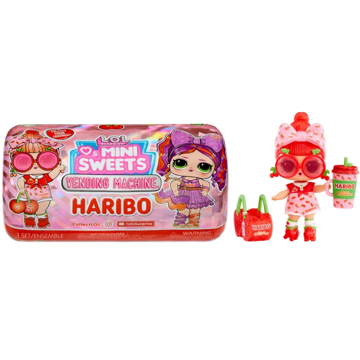 L.O.L. Loves Mini Sweets X Haribo Surprise-O-Matic ryhmässä LELUT, TUOTTEET LAPSILLE JA VAUVOILLE / Leikkikalut, Askartelu &Pelit / Nuket & Tarvikkeet @ TP E-commerce Nordic AB (C33710)