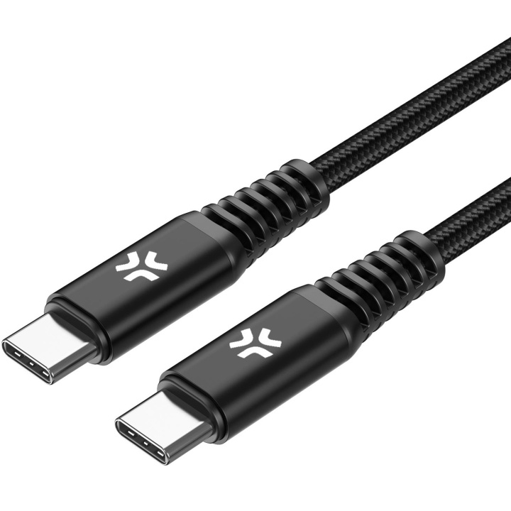 Celly USB-C - USB-C-kabel PD 100W 2 m ryhmässä ÄLYPUHELIMET JA TABLETIT / Laturit & Kaapelit / Kaapelit / Tyyppi C -kaapelit @ TP E-commerce Nordic AB (C33770)