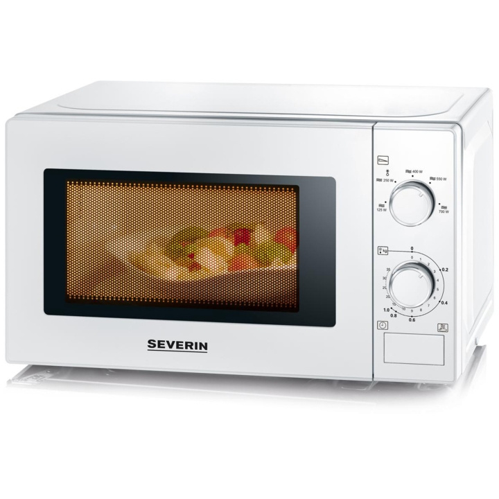 Severin Mikrovågsugn 700W 20 liter MW7770 Vit Mekanisk, Fyndvara ryhmässä KOTI, TALOUS JA PUUTARHA / Kodinkoneet / Mikroaaltouunit @ TP E-commerce Nordic AB (C33827D)