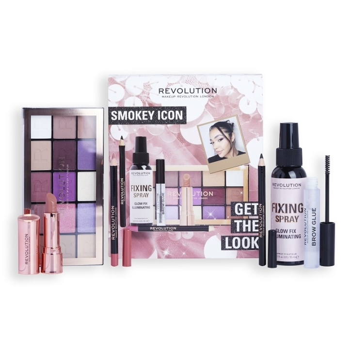 Makeup Revolution Get The Look Smokey Icon Gift Set ryhmässä KAUNEUS JA TERVEYS / Lahjapakkaukset / Naisten lahjapakkaukset @ TP E-commerce Nordic AB (C33940)