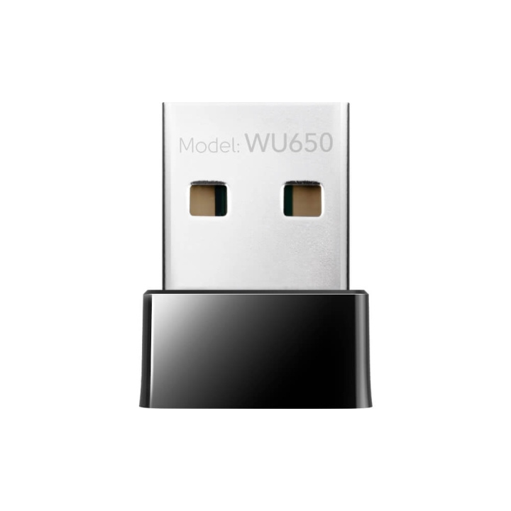 CUDY Adapter USB WU650 WF5 AC650 ryhmässä TIETOKOONET & TARVIKKEET / Verkko / Verkkokortti / Langaton USB @ TP E-commerce Nordic AB (C34675)