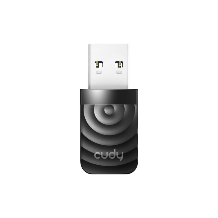 Cudy Adapter USB WU1300S AC1300 ryhmässä TIETOKOONET & TARVIKKEET / Verkko / Verkkokortti / Langaton USB @ TP E-commerce Nordic AB (C34676)