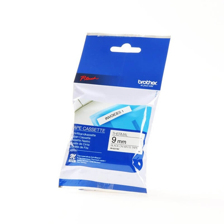 Brother Tape M-K221BZ 9mm Svart på Vit ryhmässä TIETOKOONET & TARVIKKEET / Tulostimet & Tarvikkeet / Tulostimet / Tarratulostimet & Tarvikkeet / Etiketit @ TP E-commerce Nordic AB (C34703)